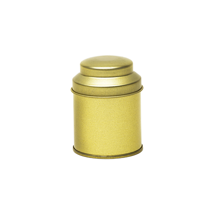Bewaarbusje goud met dubbel binnendeksel main product photo
