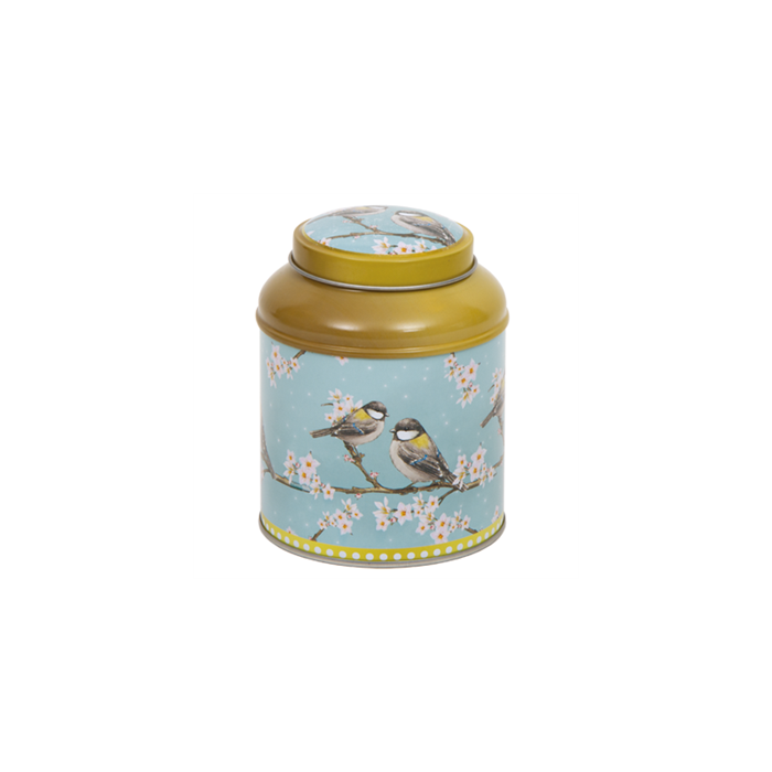 Bewaarbusje Vogels met dubbel binnendeksel main product photo